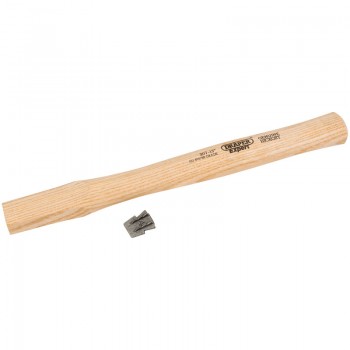 Hickory Claw Hammer Shaft and Wedge, 330mm Hickory Claw Hammer Shaft and Wedge, 330mm