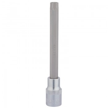 Draper TX-STAR® Socket Bit, 1/2” Sq. Dr., T55 x 140mm Draper TX-STAR® Socket Bit, 1/2” Sq. Dr., T55 x 140mm