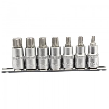 Draper TX-STAR® Plus Socket Bit Set, 1/2” Sq. Dr., 55mm (7 Piece) Draper TX-STAR® Plus Socket Bit Set, 1/2” Sq. Dr., 55mm (7 Piece)