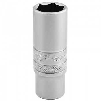 6 Point Deep Socket, 1/4&rdquo; Sq. Dr., 13mm