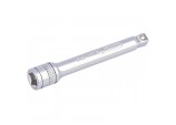 Draper Expert Wobble Extension Bar, 1/4” Sq. Dr., 75mm, Polished Chrome