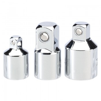 Socket Converter Set, Polished Chrome (3 Piece) Socket Converter Set, Polished Chrome (3 Piece)