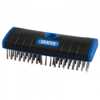Stainless Steel Bristle Scrub Brush, 180mm Stainless Steel Bristle Scrub Brush, 180mm