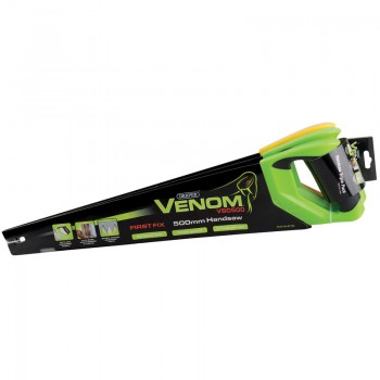 Draper Venom® Double Ground Handsaws, 500mm (Pack of 3) Draper Venom® Double Ground Handsaws, 500mm (Pack of 3)