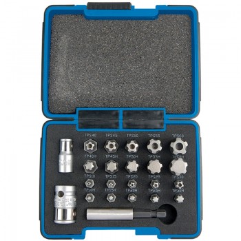 Draper TX-STAR® 1/4, Plus Bit Set, 3/8” Sq. Dr. (23 Piece) Draper TX-STAR® 1/4, Plus Bit Set, 3/8” Sq. Dr. (23 Piece)