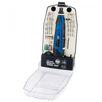 Draper Storm Force  10.8V Power Interchange Rotary Multi-Tool Kit, 1 x 1.5Ah Battery, 1 x Charger (50 Piece)