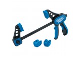 Heavy Duty Soft Grip Dual Action Clamps, 150mm