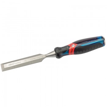 Soft Grip Pound Thru Bevel Edge Wood Chisel, 22 x 140mm Soft Grip Pound Thru Bevel Edge Wood Chisel, 22 x 140mm