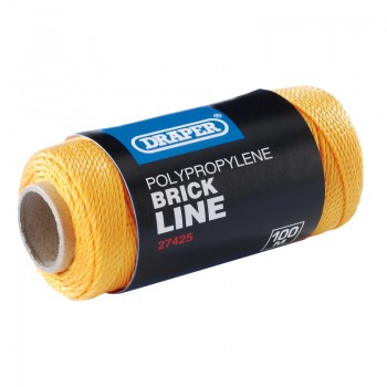 Propylene Brick Line, 100m, Orange Propylene Brick Line, 100m, Orange