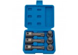 Impact Spline Bit Set, 1/2&rdquo; Sq. Dr. (6 Piece)