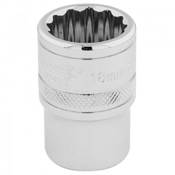HI-TORQ® 12 Point Socket, 1/2&rdquo; Sq. Dr., 18mm