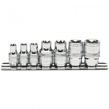 Draper TX-STAR® Socket Set, 1/4” and 3/8” Sq. Dr. (7 Piece) Draper TX-STAR® Socket Set, 1/4” and 3/8” Sq. Dr. (7 Piece)