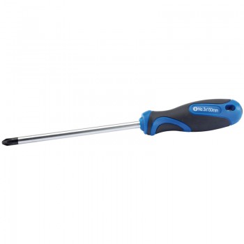 Soft Grip Cross Slot Screwdriver, No.3 x 150mm Soft Grip Cross Slot Screwdriver, No.3 x 150mm