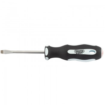Plain Slot Soft Grip Screwdriver, 5.5 x 75mm Plain Slot Soft Grip Screwdriver, 5.5 x 75mm