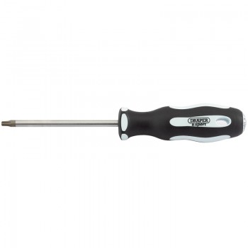 Draper TX-STAR® Security Soft Grip Screwdriver, T15T x 100mm Draper TX-STAR® Security Soft Grip Screwdriver, T15T x 100mm