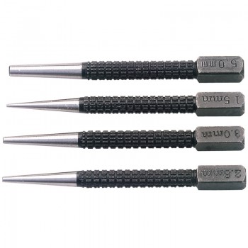 Set of Cupped Nailsets (4 Piece)