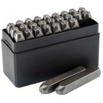 A - Z Letter Stamp Set, 1/4&rdquo;