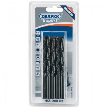 HSS Drill Bit, 9.5mm (Pack of 10) HSS Drill Bit, 9.5mm (Pack of 10)