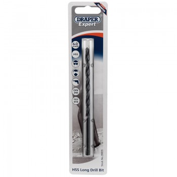 HSS Extra Long Drill Bit, 6.0 x 139mm