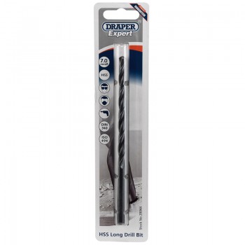 HSS Extra Long Drill Bit, 7.0 x 156mm