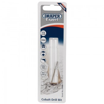 HSS Cobalt Drill Bit, 1.5mm