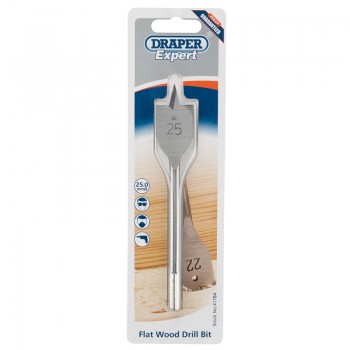Flat Wood Bit, 25mm