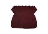 Detail Sanding Sheets with Hook and Loop, 140mm, Assorted Grit, SSD4 (Pack of 10)