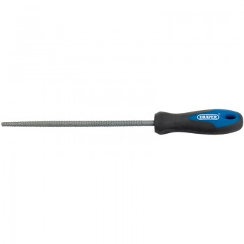 Soft Grip Engineer&rsquo;s Round Cabinet Rasp, 200mm