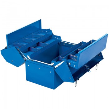 Barn Type Tool Box with 4 Cantilever Trays, 460mm