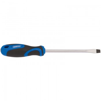 Soft Grip Plain Slot Screwdriver, 8.0 x 150mm