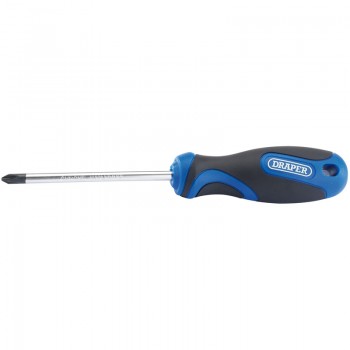 Soft Grip Cross Slot Screwdriver, No.2 x 100mm