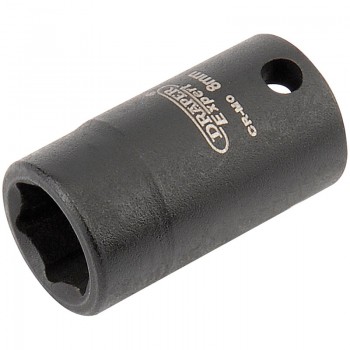 Expert HI-TORQ® 6 Point Impact Socket, 1/4” Sq. Dr., 8mm Expert HI-TORQ® 6 Point Impact Socket, 1/4” Sq. Dr., 8mm