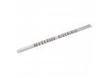 Retaining Bar, 1/4&rdquo; Sq. Dr., 400mm, 18 Clips
