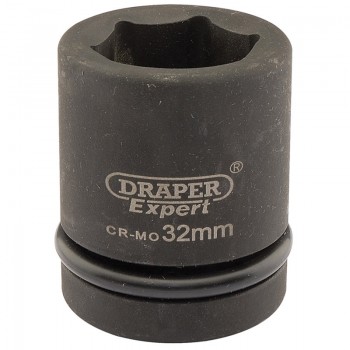 Expert HI-TORQ® 6 Point Impact Socket, 1” Sq. Dr., 32mm Expert HI-TORQ® 6 Point Impact Socket, 1” Sq. Dr., 32mm