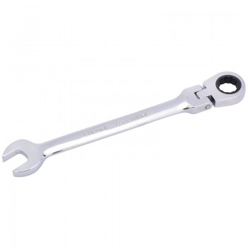 Draper HI-TORQ® Metric Flexible Head Ratcheting Combination Spanner, 15mm Draper HI-TORQ® Metric Flexible Head Ratcheting Combination Spanner, 15mm