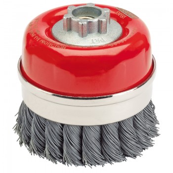 Draper Expert Crimped Wire Cup Brush, 125mm, M14
