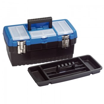 Tool Organiser Box with Tote Tray, 413mm Tool Organiser Box with Tote Tray, 413mm