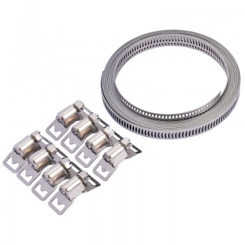 Wide Hose Clamp Set, 8mm Wide Hose Clamp Set, 8mm