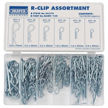 R-Clip Assortment (150 Piece) R-Clip Assortment (150 Piece)