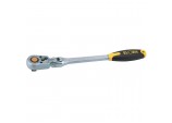 Elora Quick Release Soft Grip Reversible Ratchet with Flexible Head, 1/2&rdquo; Sq. Dr., 305mm
