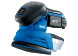 D20 20V Tri-Base Detail Sander, 1 x 2.0Ah Battery, 1 x Charger