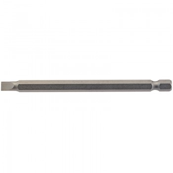 Plain Slot Insert Bit, 5.5mm, 1/4” Hex, 100mm Long (Pack of 1) Plain Slot Insert Bit, 5.5mm, 1/4” Hex, 100mm Long (Pack of 1)