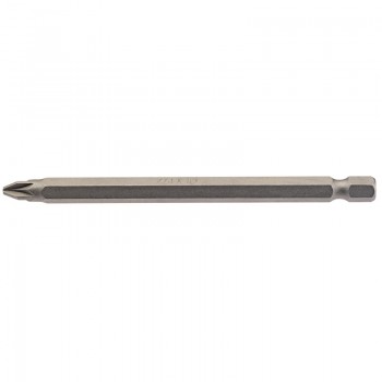 PZ Type Insert Bit, 1/4” Hex, 100mm Long, No.2 (Pack of 1) PZ Type Insert Bit, 1/4” Hex, 100mm Long, No.2 (Pack of 1)