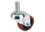 Swivel Bolt Fixing Polyurethane Wheel, 75mm Diameter, S.W.L. 70kg
