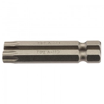 Draper TX-STAR® Insert Bit, 1/4” Hex, 50mm Long, T40 (Pack of 2) Draper TX-STAR® Insert Bit, 1/4” Hex, 50mm Long, T40 (Pack of 2)
