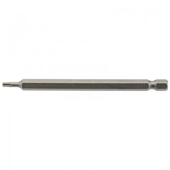 Draper TX-STAR® Insert Bit, 1/4” Hex, 100mm Long, T10 (Pack of 1) Draper TX-STAR® Insert Bit, 1/4” Hex, 100mm Long, T10 (Pack of 1)