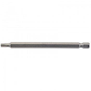 Draper TX-STAR® Insert Bit, 1/4” Hex, 100mm Long, T25 (Pack of 1) Draper TX-STAR® Insert Bit, 1/4” Hex, 100mm Long, T25 (Pack of 1)