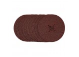 Fibre Sanding Discs, 125mm, 36 Grit, (Pack of 10)