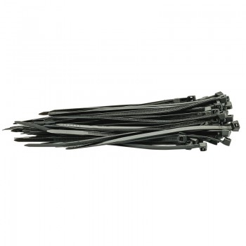 Cable Ties, 2.5 x 100mm, Black (Pack of 100) Cable Ties, 2.5 x 100mm, Black (Pack of 100)
