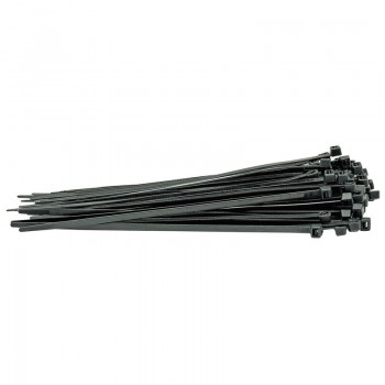 Cable Ties, 4.8 x 200mm, Black (Pack of 100) Cable Ties, 4.8 x 200mm, Black (Pack of 100)
